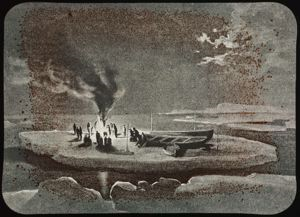 Image of Polaris Party on Ice, Engraving